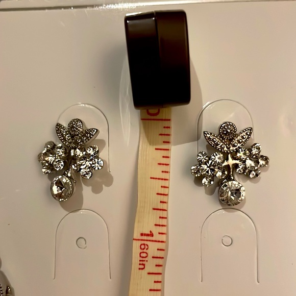 Necklace and earrings set, with Swarovski crystals - Picture 4 of 5